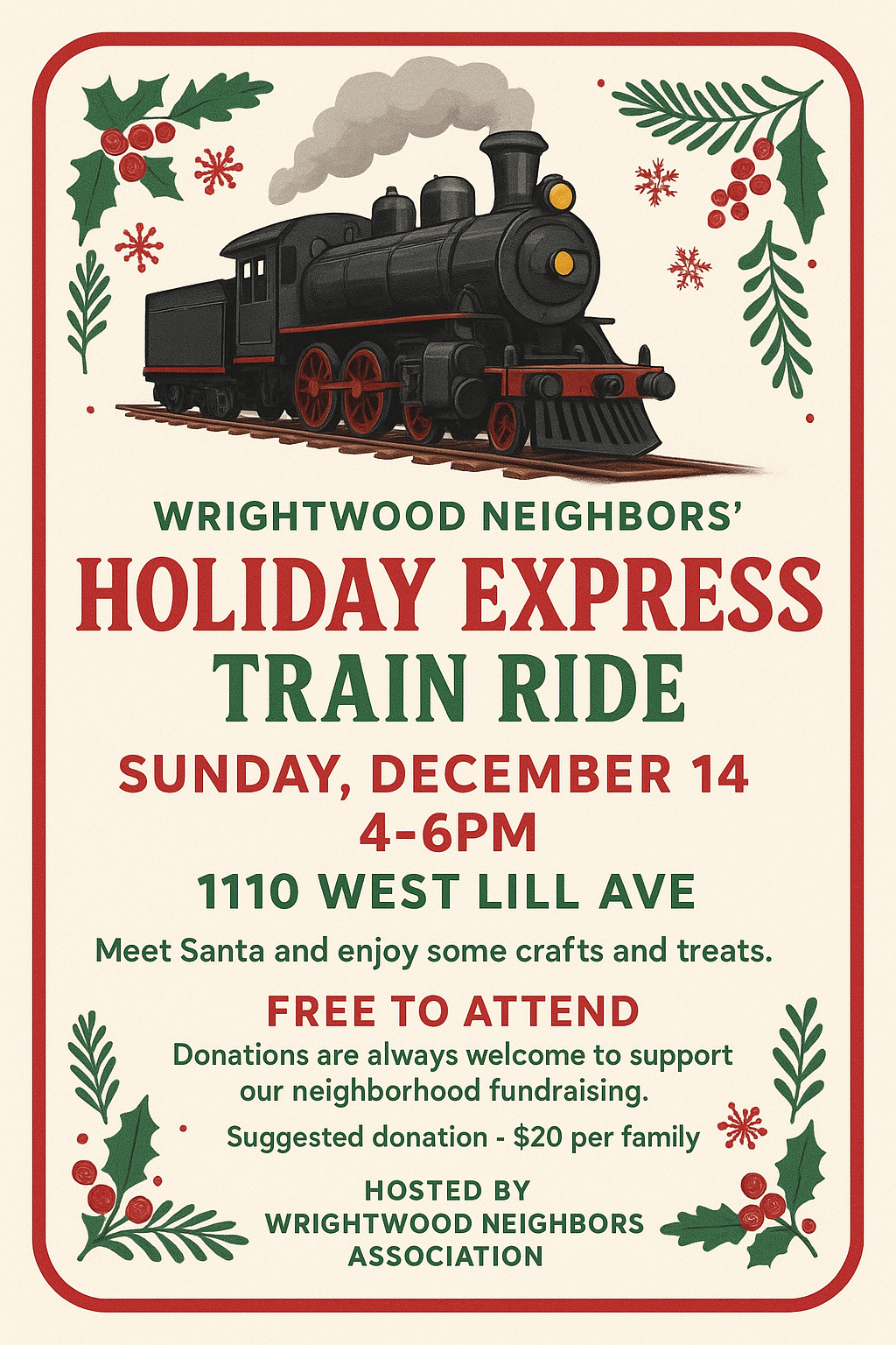 Featured image for “Holiday Express Train Ride”